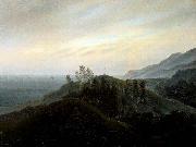 Caspar David Friedrich View of the Baltic USA oil painting artist